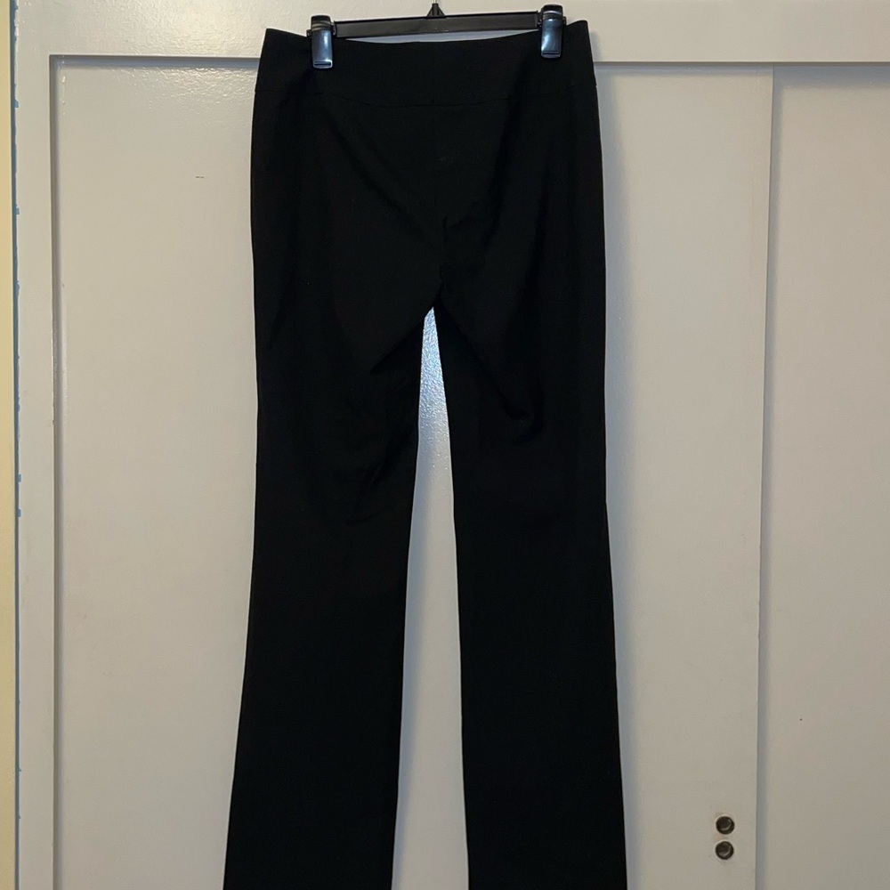 Black high waisted wide leg dress pants size 6 - Picture 6 of 7